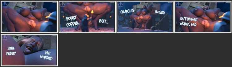EldritchGTS - Worship Not Optional - 3D Adult Comic