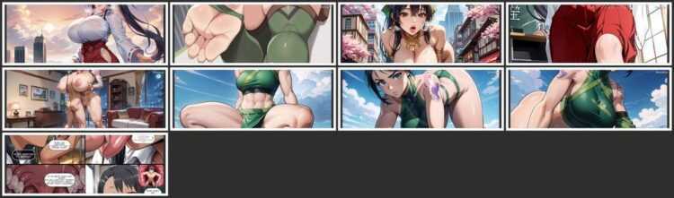 GTSDimensionJumper - Patreon - Giantess Collection 2 - AI-Generated Adult Art