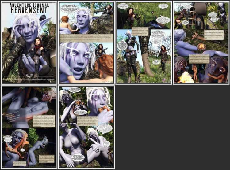 Madamemaeve - Adventure Journal - 3D Adult Comic