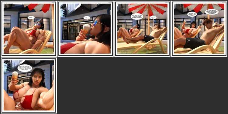 Robolord - Ice Cream - 3D Adult Comic