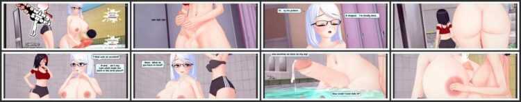 Astraea-R - A Growing Futa Saori 4 - Western Adult Comic