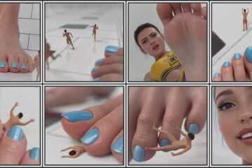 Flagg3D - Cheerleader Feet - 3D Adult Comic