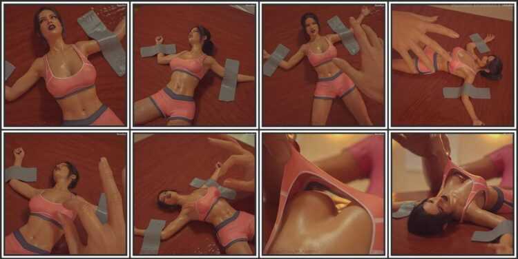 Flagg3D - GG Taped Down - 3D Adult Comic