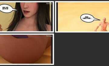 MantInTheHand - Angie And Lena - 3D Adult Comic