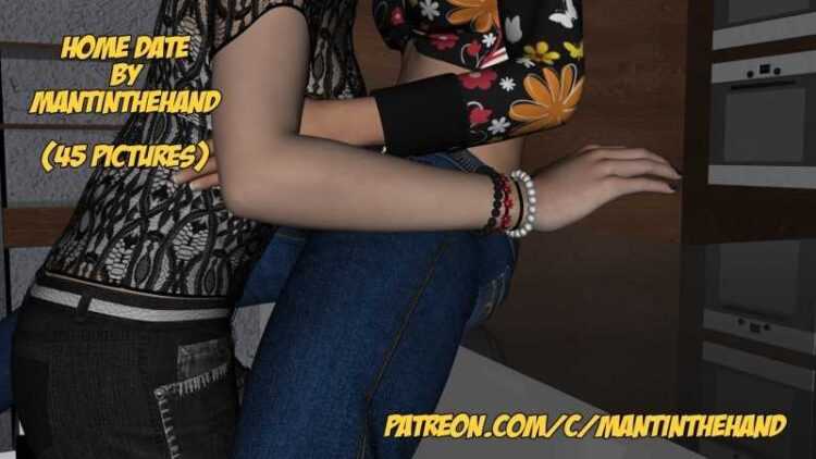 MantInTheHand - Home Date - 3D Adult Comic