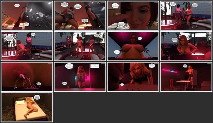 Scarlett-GTS - Micro Nightclub - 3D Adult Comic