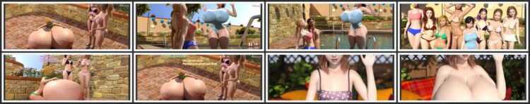 WereyWorks - Pool Party - 3D Adult Comic