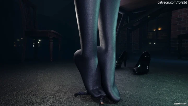 FoFe3D – Ada Wong and Leon Barefoot Version