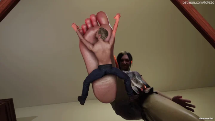FoFe3D – Ethan The Best Servant Barefoot