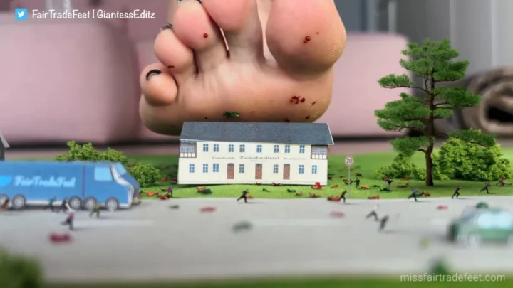 Miss FairTrade Feet – Giantess Fairtrade The City Of Fairtrade Part 2