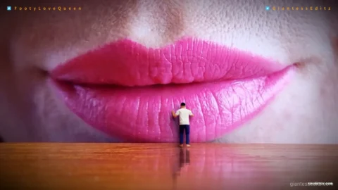 Giantess FootyQueen – OoOps I Shrunk my Boyfriend part 2