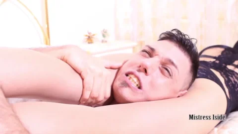 Mistress Iside starring in video HARD SCISSORS IN THE BEDROOM