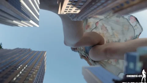 Cinematic GTS – Giantess Vanessa City POV VFX 2