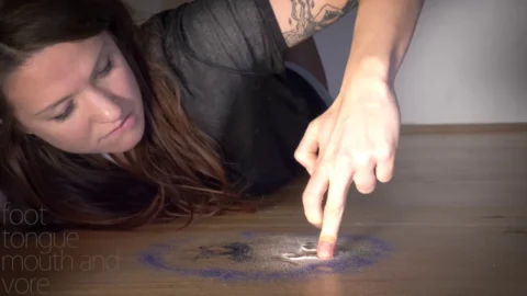 Foot Tongue Mouth and Vore – Alice  The Shrunken Demonstration With Sound SFX
