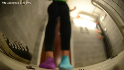 ASGF Studios – College Cutie disgusted with the pests in her building