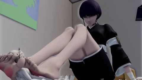 Mito Trample – Giantess Nemu Kurotsuchi Footjob