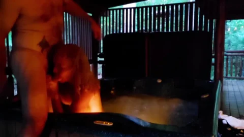 Injoybacon  Hard Passionate Strapon Pegging Fucking and Deep Throat Cock Suck