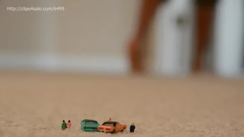 Militant Giantess Car Crush and Walk Bys