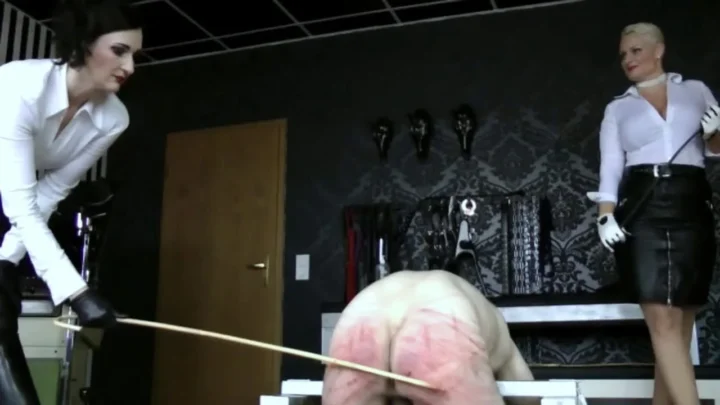 Madame Charlotte and Lady Victoria Valente  Best of Madame Charlotte meets Lady Victoria Valente Very Cruel Caning Ladies