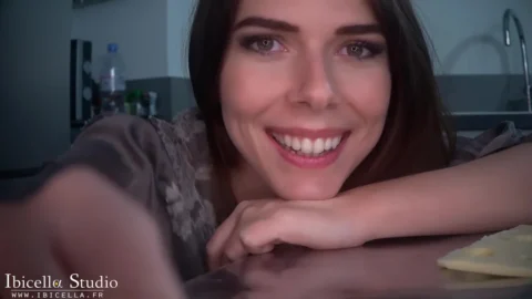 Giantess shrinks you to eat you with cheese