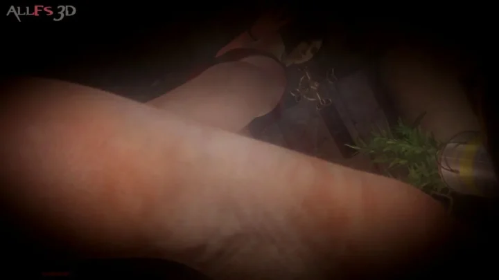 AllFs3D – Ada Wong Shrinking Seduction Barefeet Release