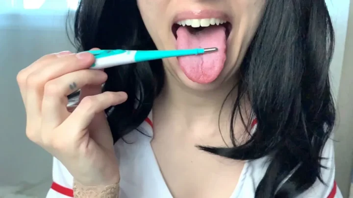HasmikJOI – Nurse Giantess Vore Slowmo Mouth
