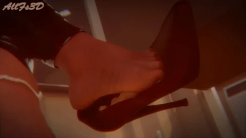 AllFs3D – GTS Stinky Shoe Punishment POV release