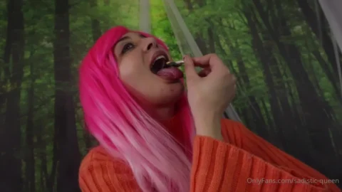 Sadistic Queen – Tiny Fan Teased  EATEN Vore